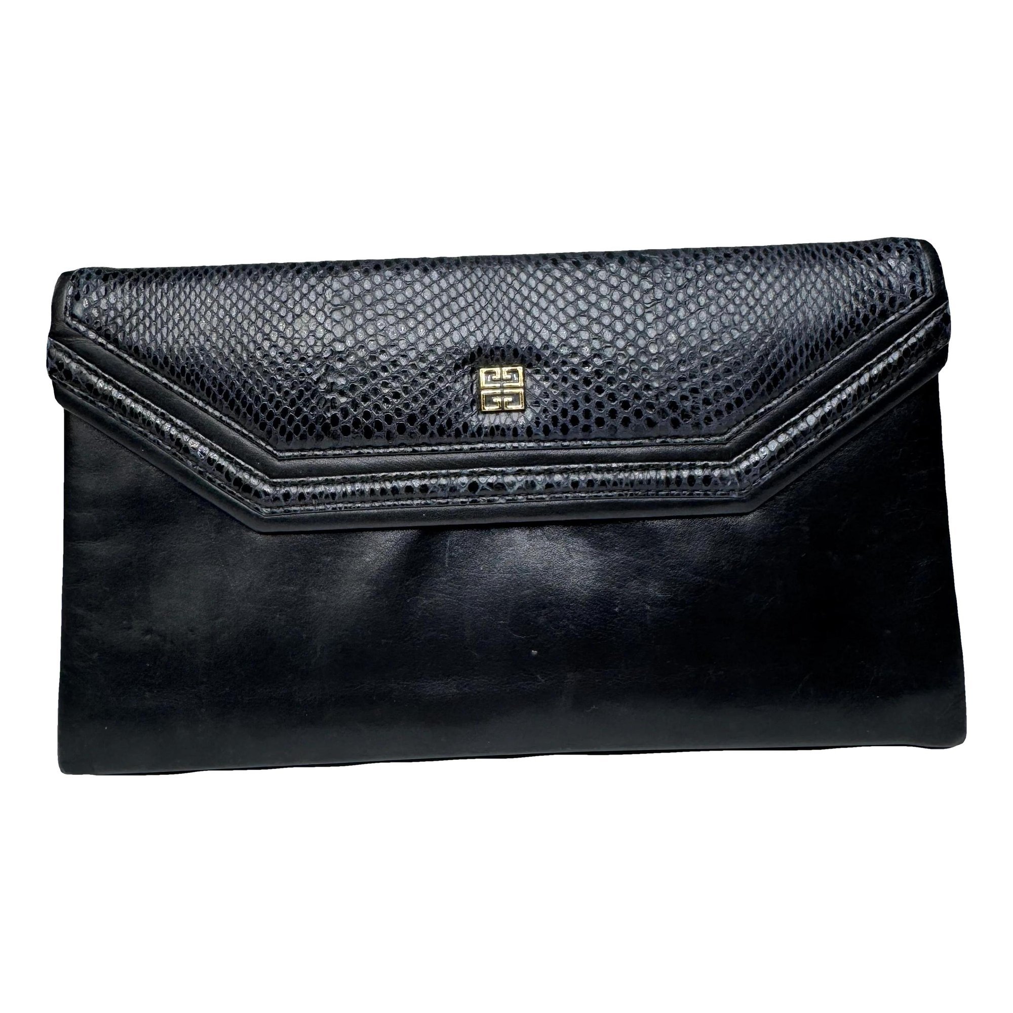 Antigona leather clutch bag