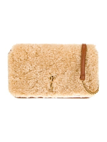 Saint Laurent Shearling Cassandre