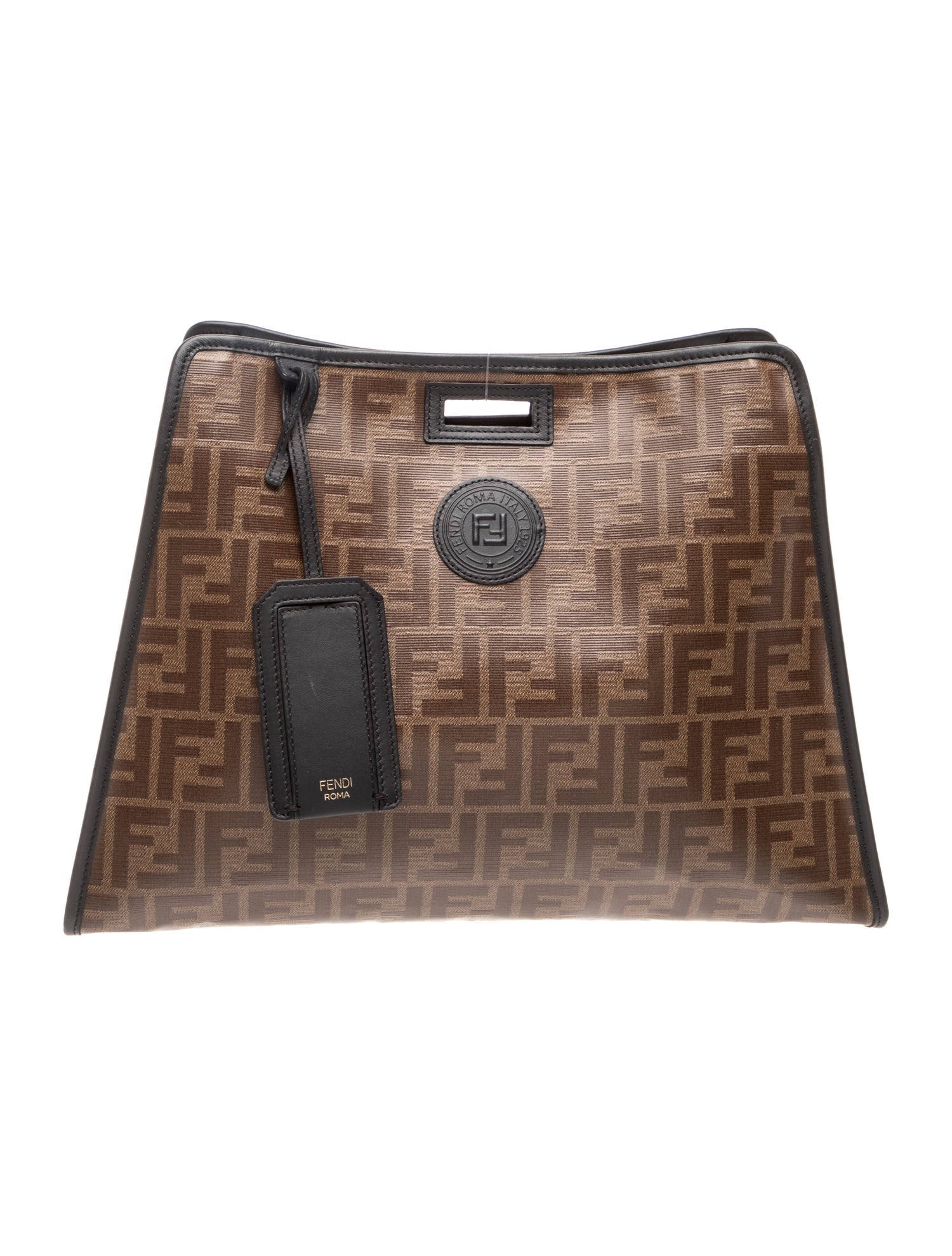 Zucca FF Top Handle Bag