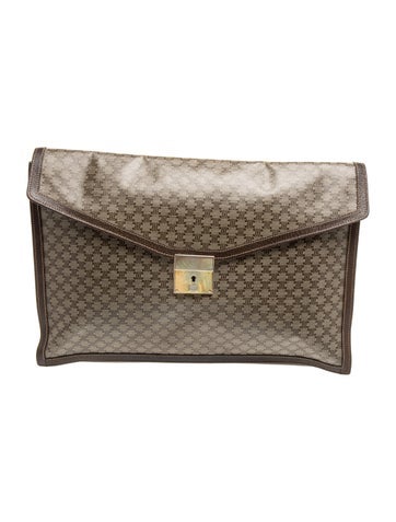 Celine Monogram Portfolio Vintage