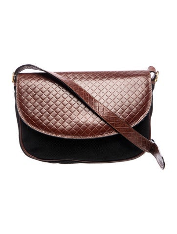 Intrecciato Crossbody Bag Vintage