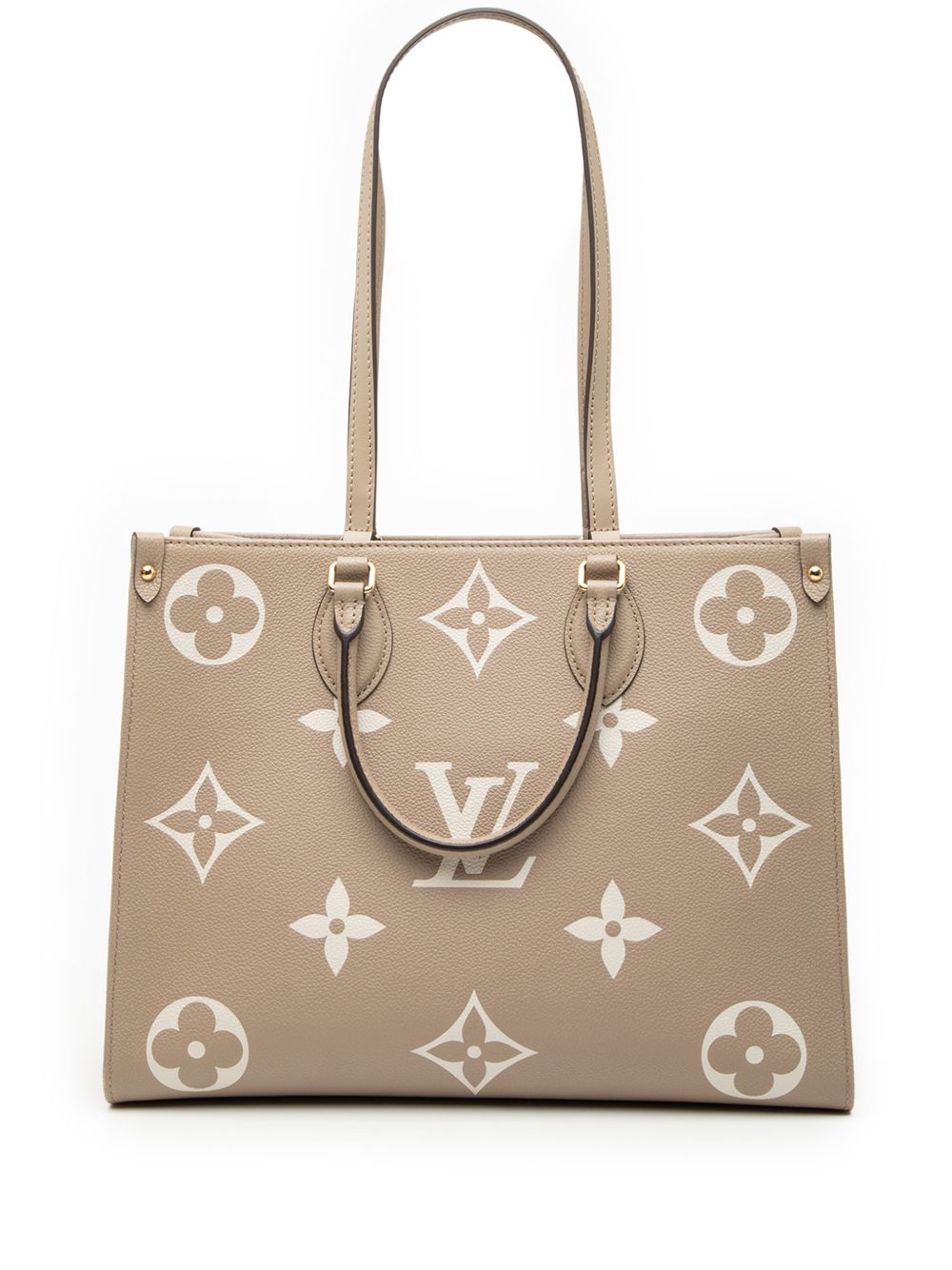 2021-2025 Bicolor Monogram Empreinte Giant Onthego MM satchel