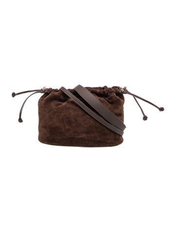 Strathberry Suede Bucket Bag