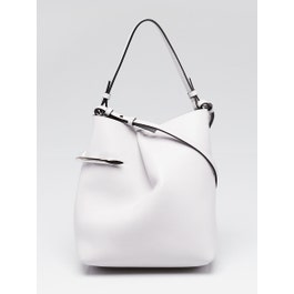 Givenchy Cloud Grey Nappa Leather Pinch Me Pouch Bag