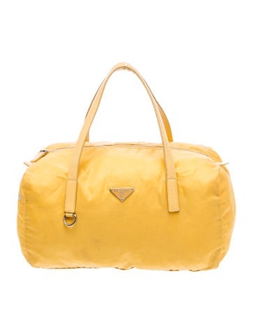 Saffiano Leather Top Handle Bag Vintage