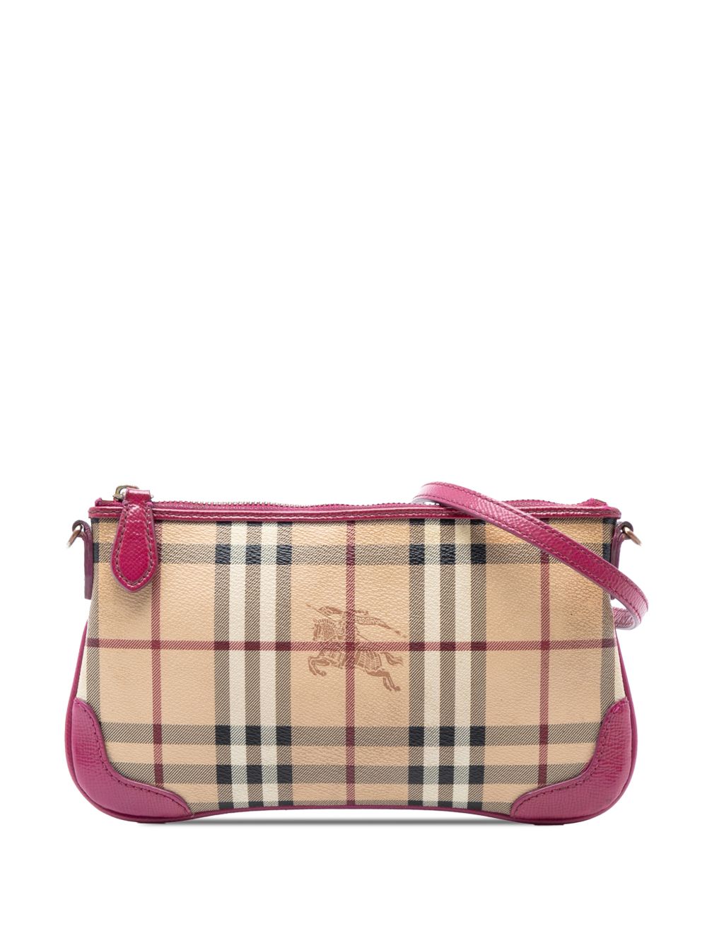 2000-2017 Haymarket Check Coated Canvas Peyton crossbody bag