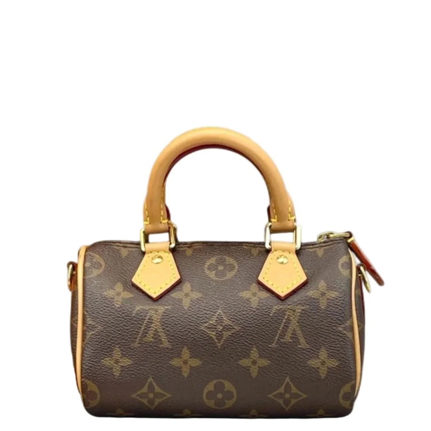 Louis Vuitton Coated Canvas Speedy Bandouliere Nano