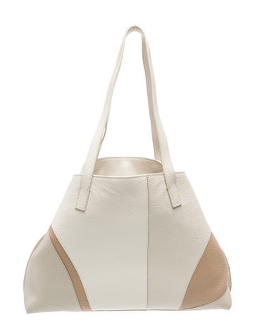Akris Leather Tote