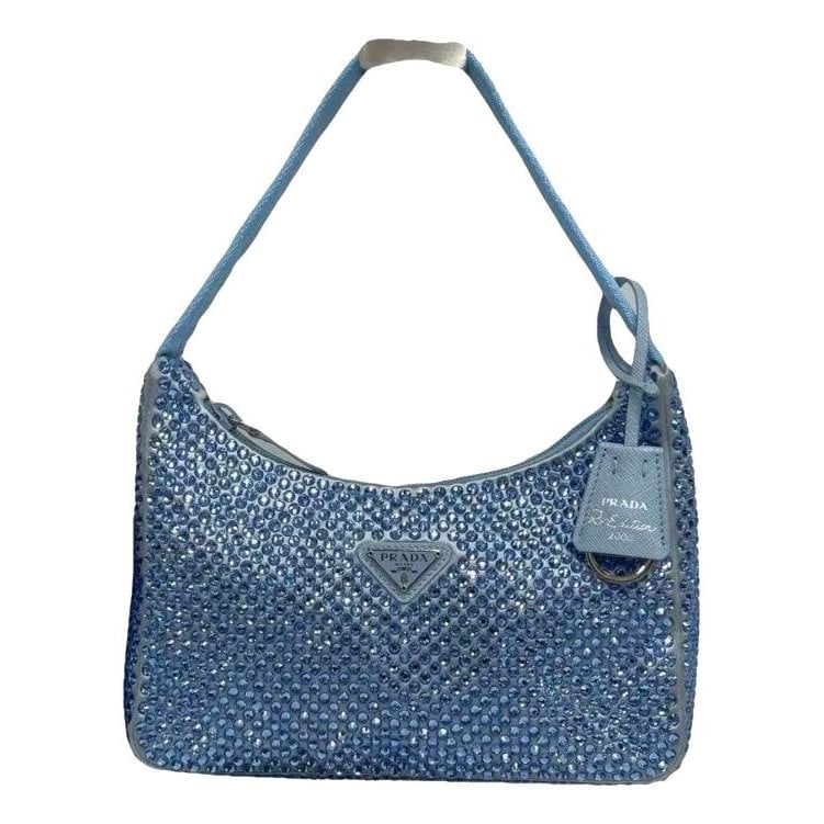 Re-Edition 2005 Zip glitter handbag