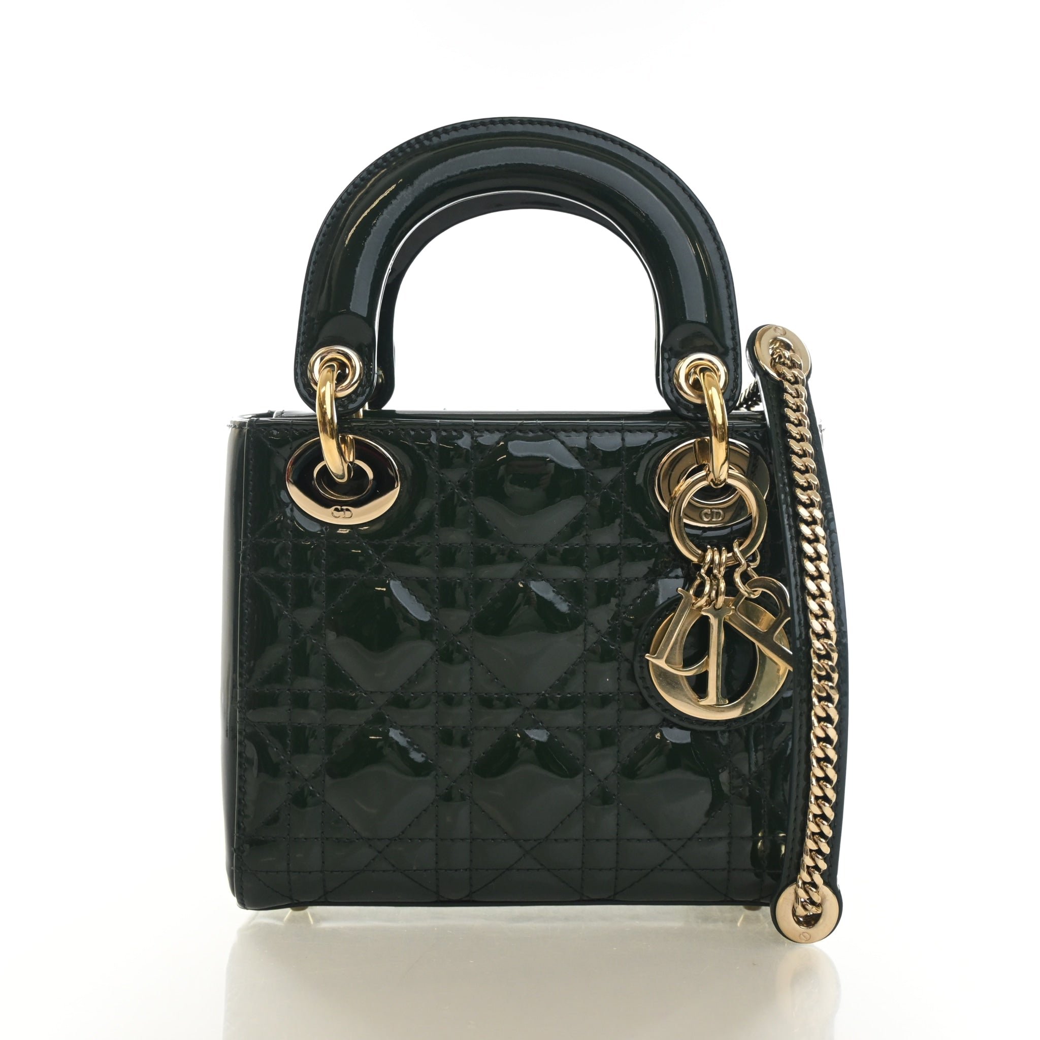 Christian Dior Mini Patent Lady Dior