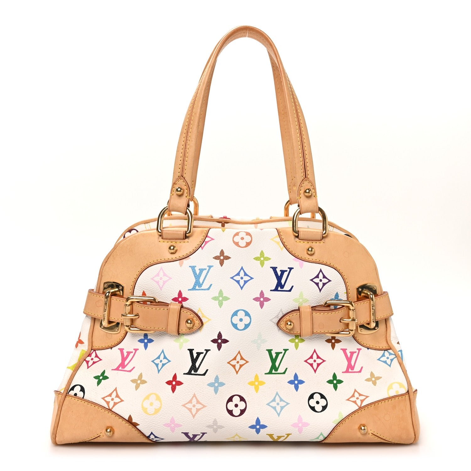 Louis Vuitton Monogram Multicolor Claudia White