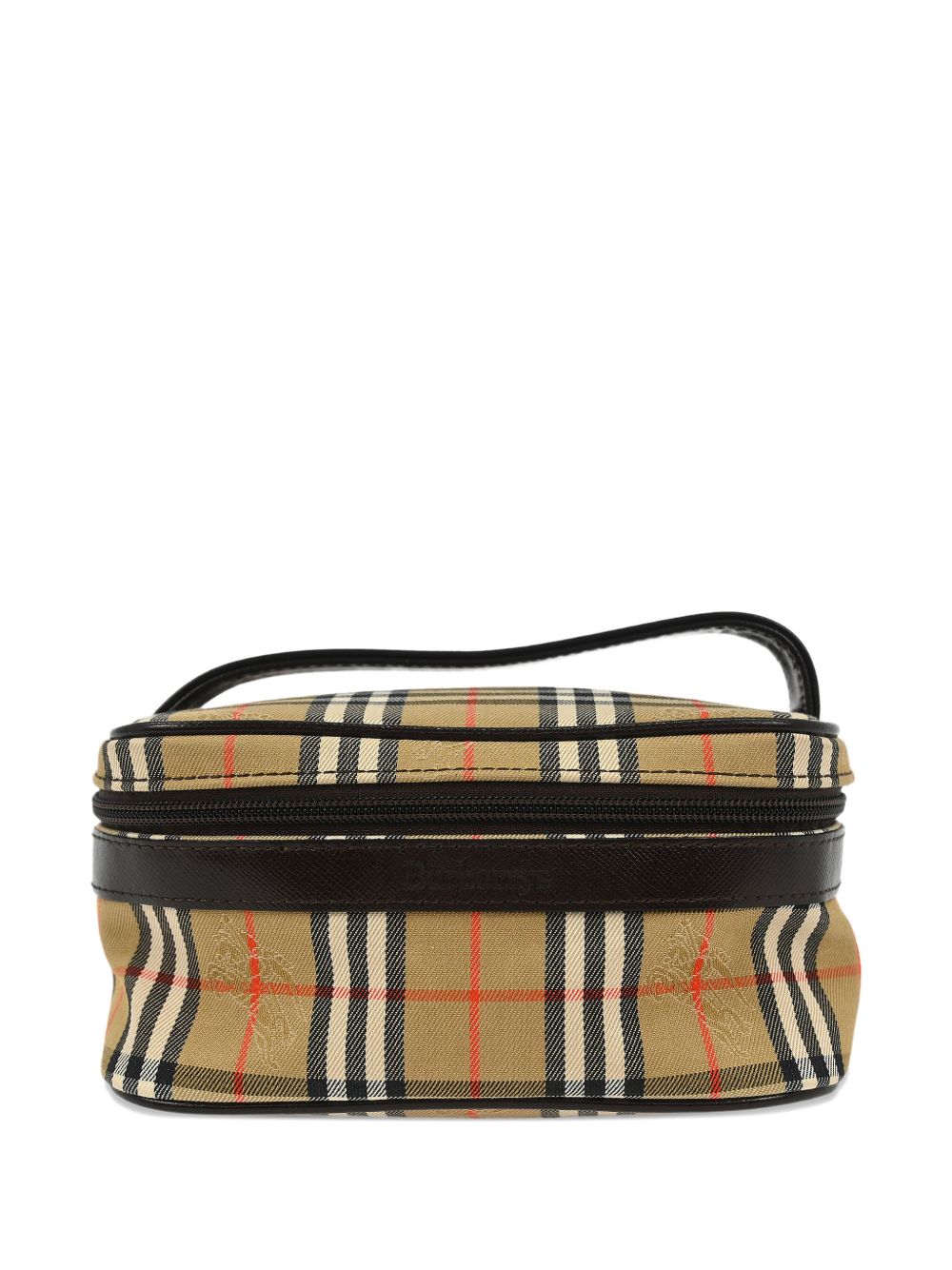 1990-2000s check vanity bag