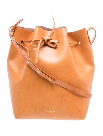 Leather Bucket Bag