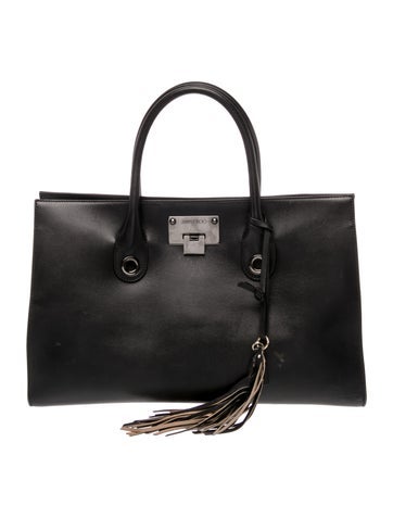 Leather Top Handle Bag