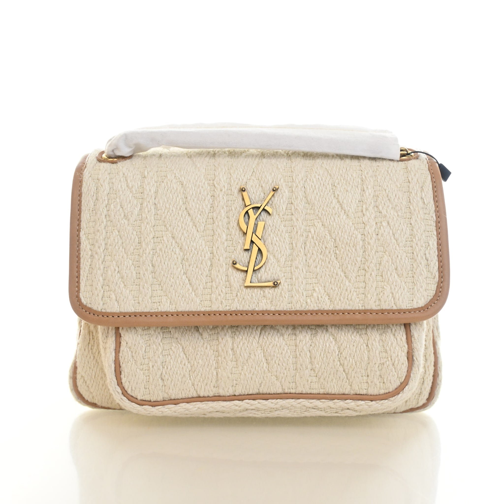 Saint Laurent Small Mixed Fibers Niki