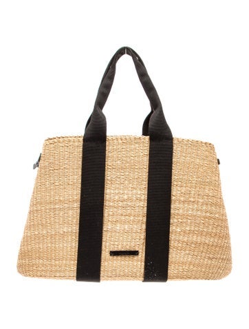 Muun Straw Weekender Bag
