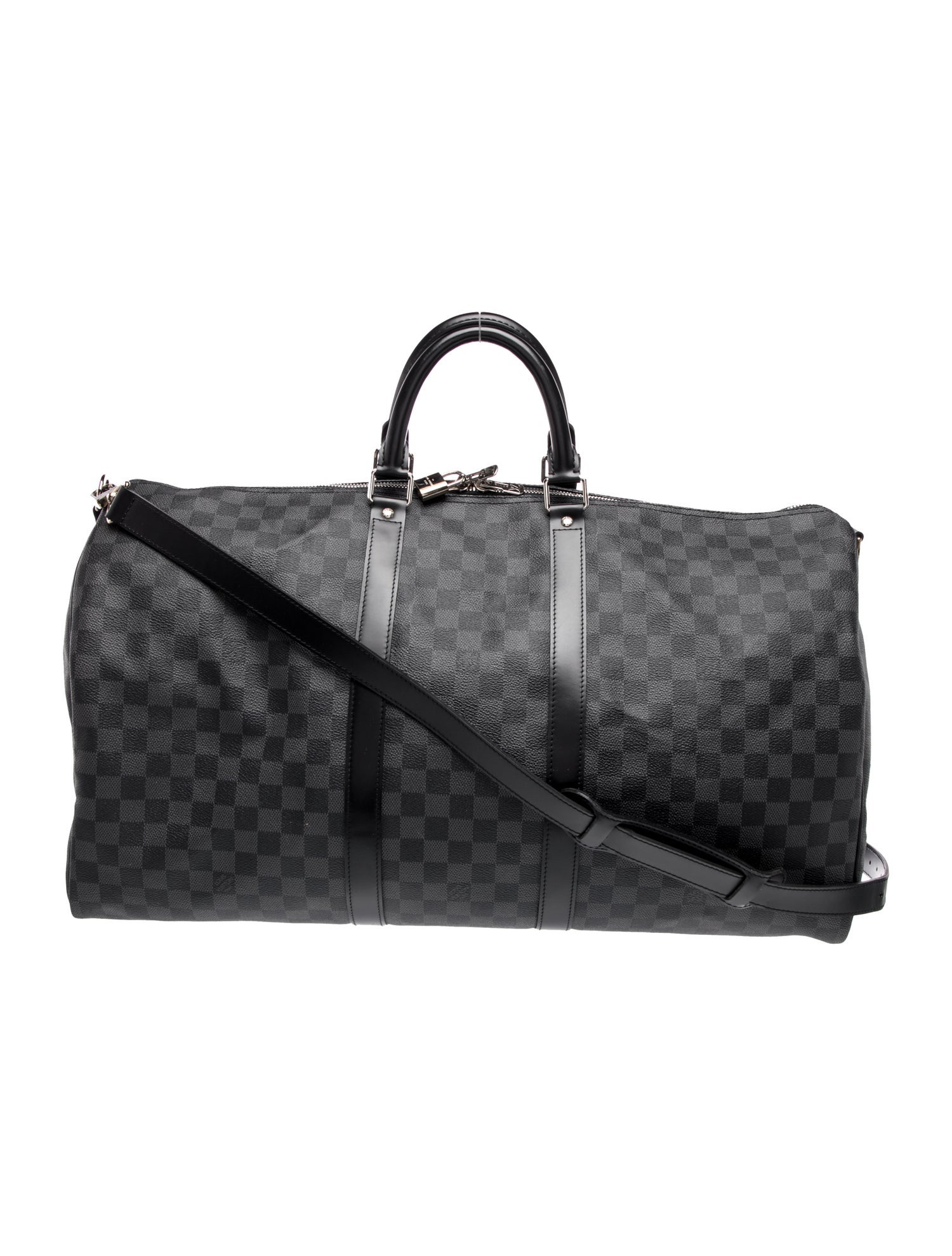Damier Graphite Keepall Bandouliere 55