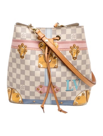 Damier Azur Néonoé MM
