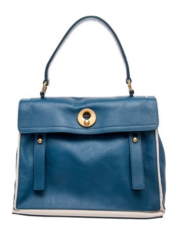 Leather Top Handle Bag
