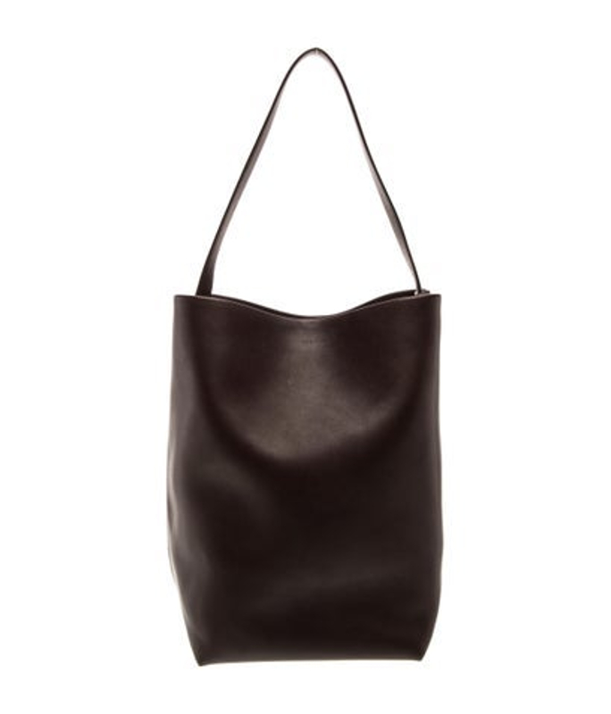 The Row Row Leather Large N S Park Tote