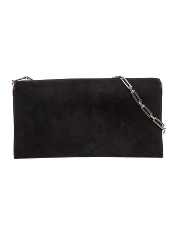 Ferragamo Suede Shoulder Bag