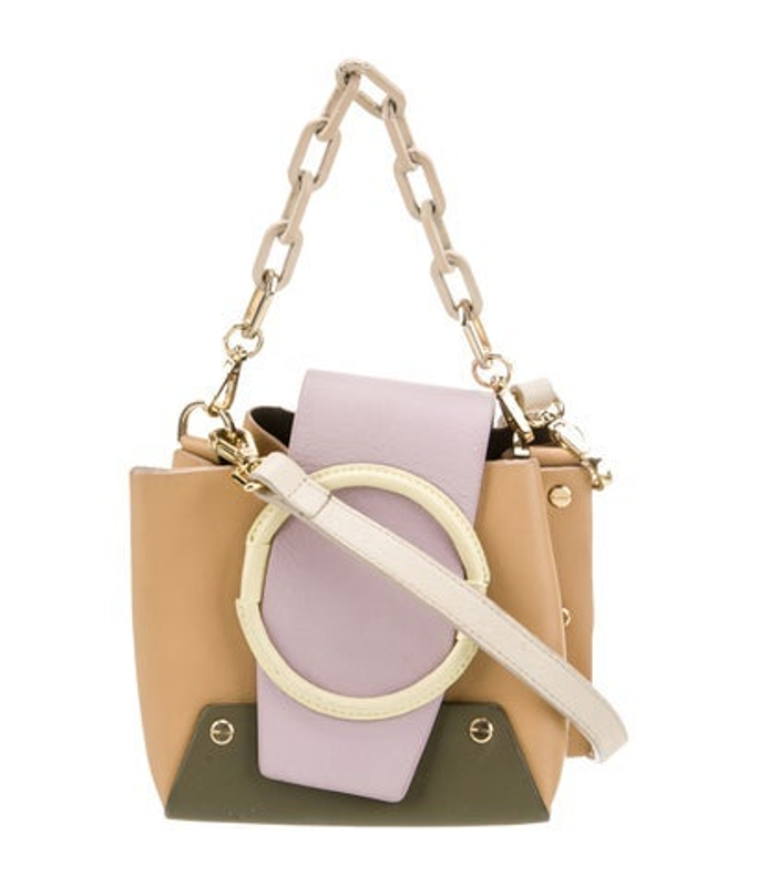 Yuzefi Leather Top Handle Bag