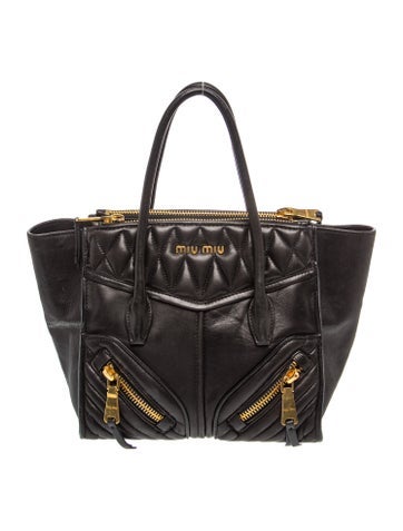 Leather Top Handle Bag