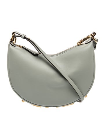 Leather Fendigraphy Shoulder Bag Mini 2025 w/ Tags