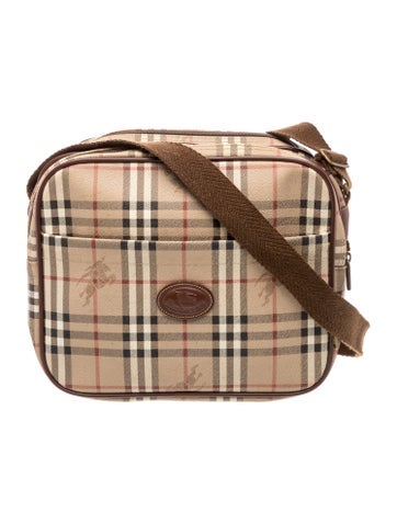 Haymarket Check Messenger Bag Vintage