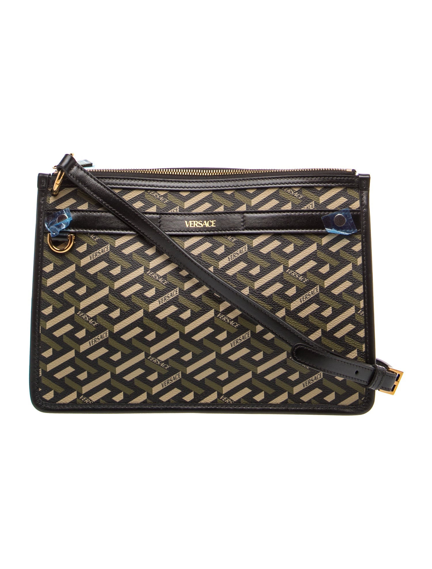 Versace Leather Crossbody Bag