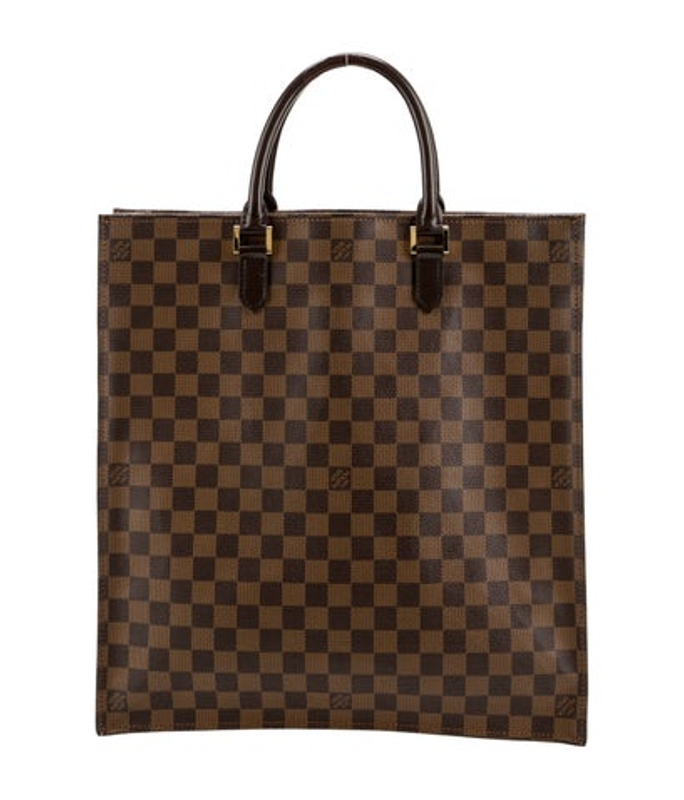 Louis Vuitton Vuitton Damier Ebene Sac Plat