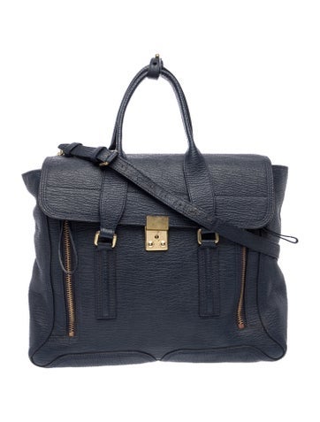 Leather Top Handle Bag