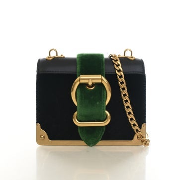 Velvet Cahier Crossbody Bag