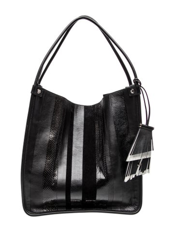 Leather Top Handle Bag