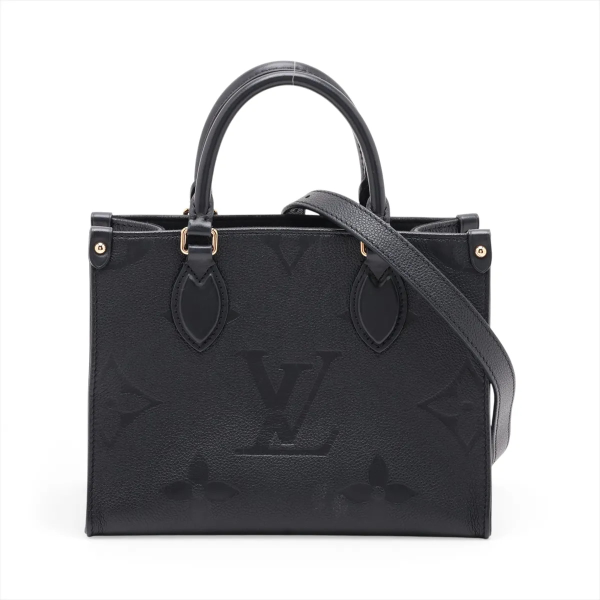 Louis Vuitton monogram empreinte On the Go PM M45653 Black There was an RFID res