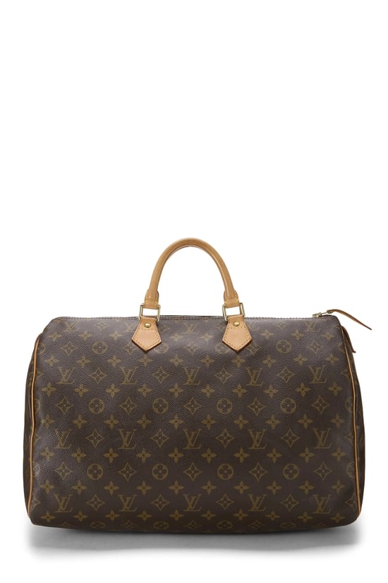 Monogram Canvas Speedy 40
