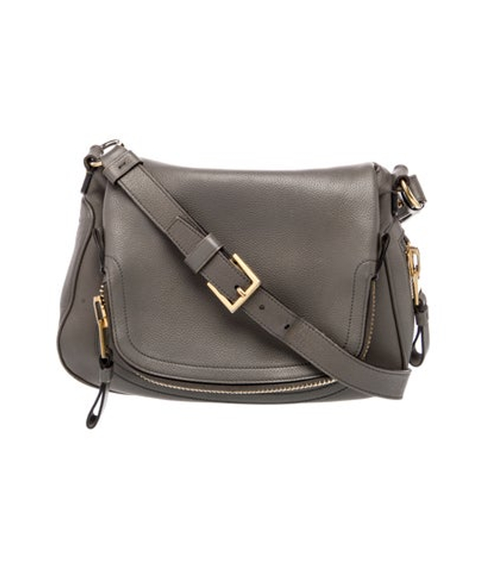 Tom Ford Ford Leather Messenger Bag