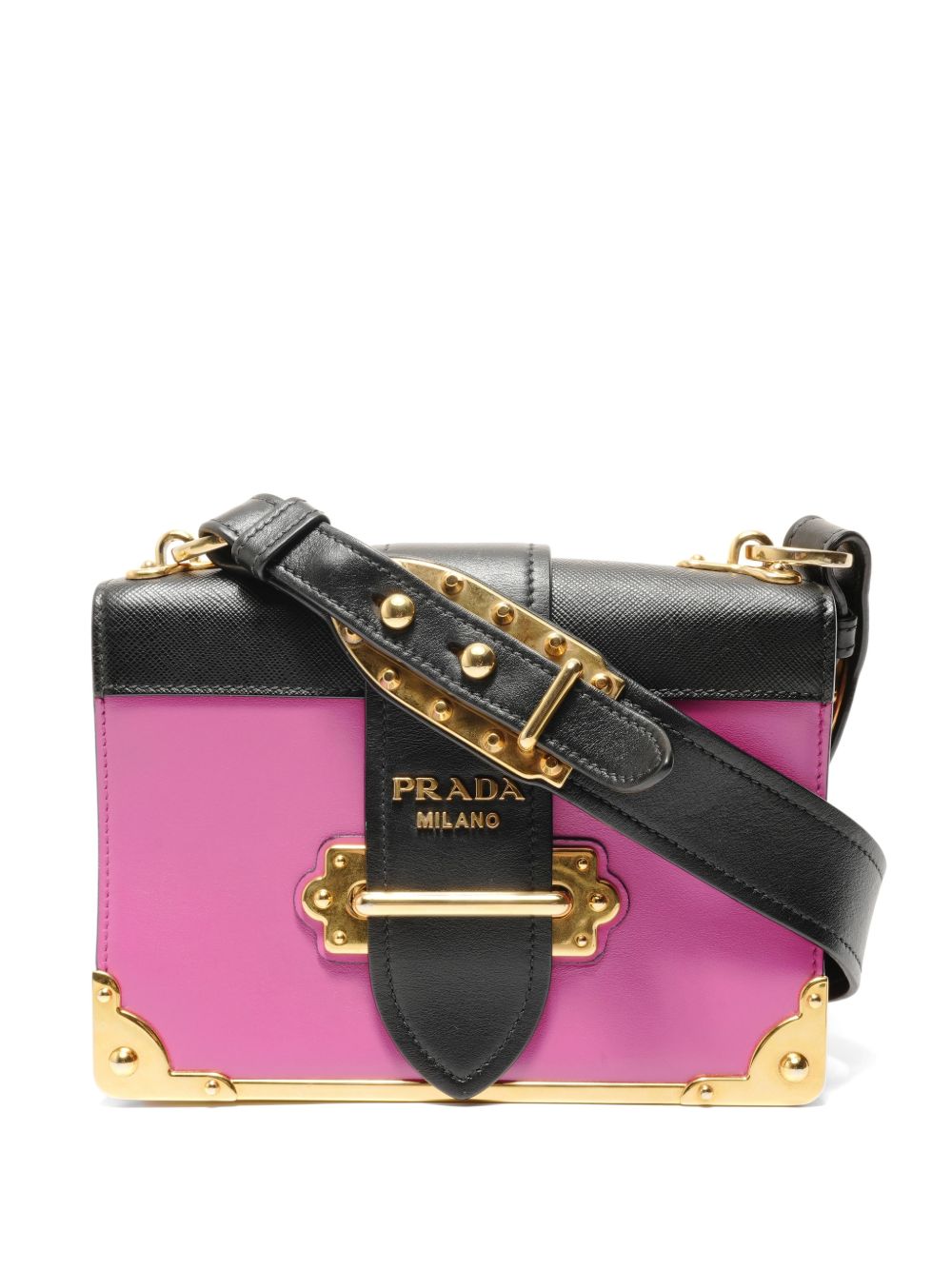 2000-2010s Cahier leather shoulder bag