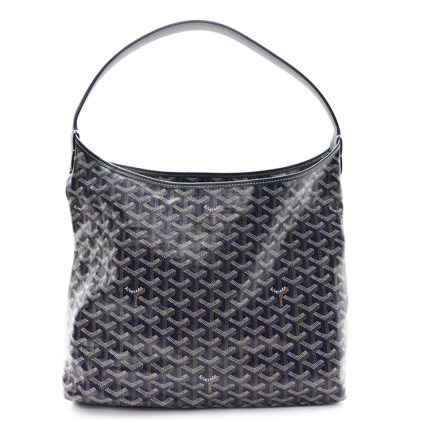 Goyard Goyardine Boheme Hobo Navy Blue