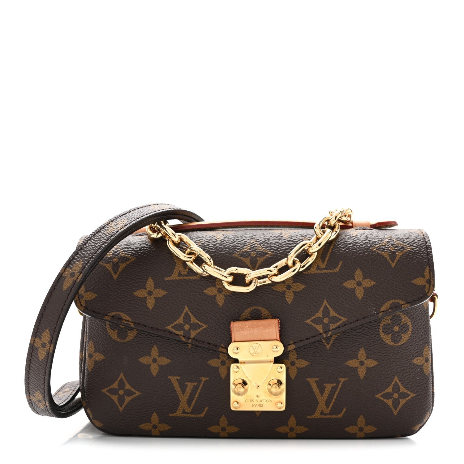 Louis Vuitton Monogram Pochette Metis East West