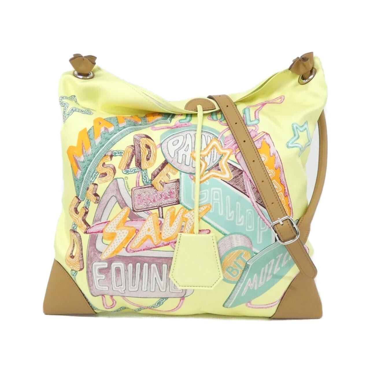 Hermes Chevalscope Neon Silky City PM 084535CK Shoulder Bag
