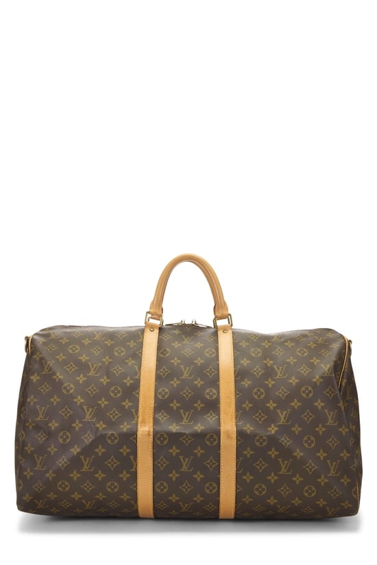 Monogram Canvas Keepall Bandouliere 55