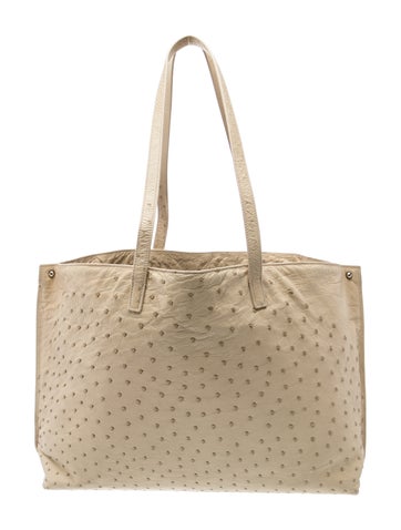 Akris Ostrich Tote