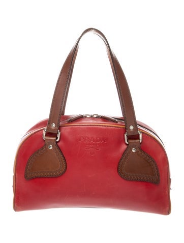 Vitello Daino Leather Vitello Daino Leather & Cuoio Bowler Bag