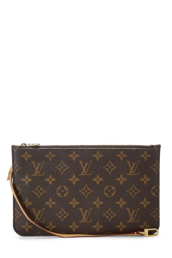 Monogram Canvas Neverfull Pouch MM NM