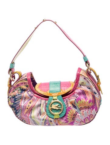 Etro Canvas Shoulder Bag