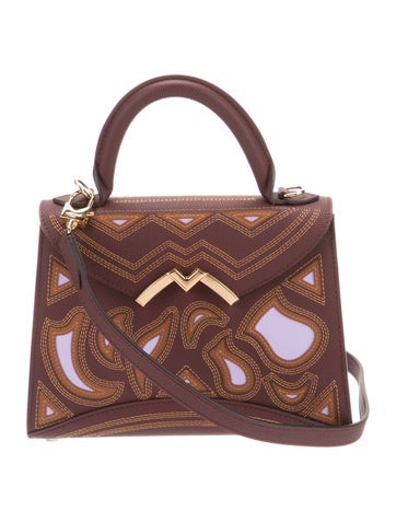 Moynat Leather Gabrielle Gypsy Petit