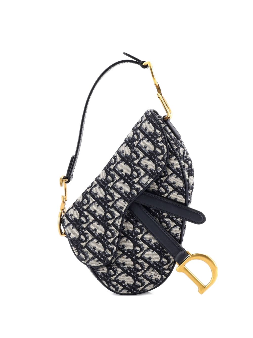 Saddle Handbag Oblique Canvas Mini shoulder bag