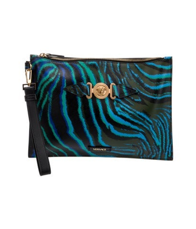 Versace Leather Clutch