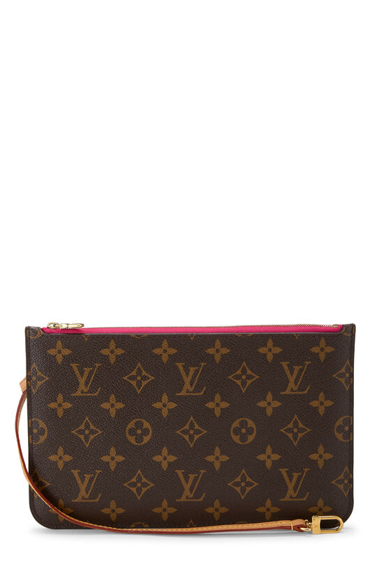 Louis Vuitton Monogram Canvas Neverfull Pouch MM NM